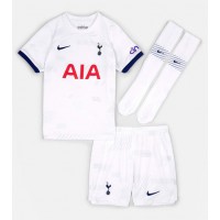 Fotbalové Dres Tottenham Hotspur Cristian Romero #17 Dětské Domácí 2023-24 Krátký Rukáv (+ trenýrky)